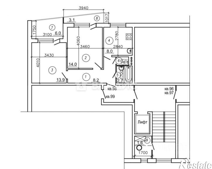 2-комн квартира ул Терновского, 174,  д. 174