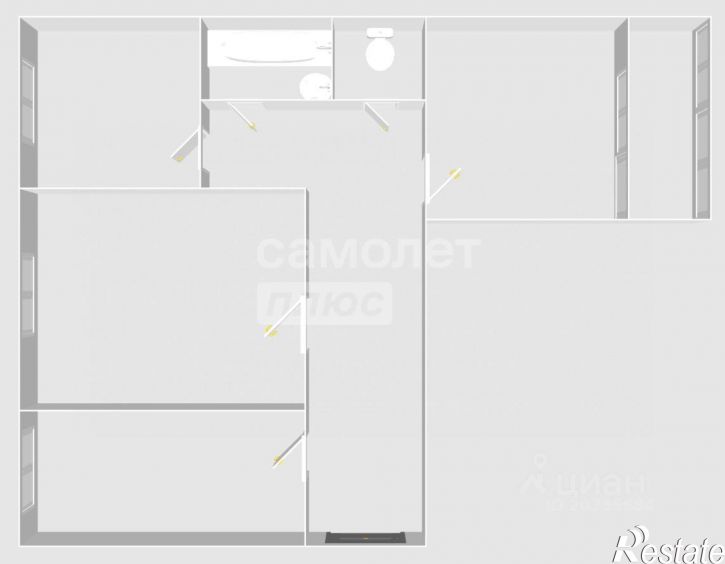 3-комн квартира ул Лядова, 28,  д. 28