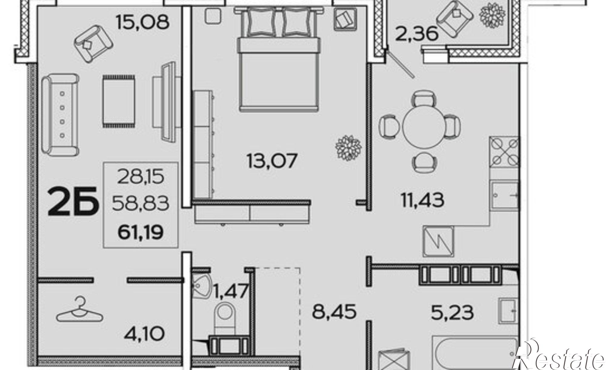 Купить квартиру за 6 000 000 рублей на ул Баталина, 31