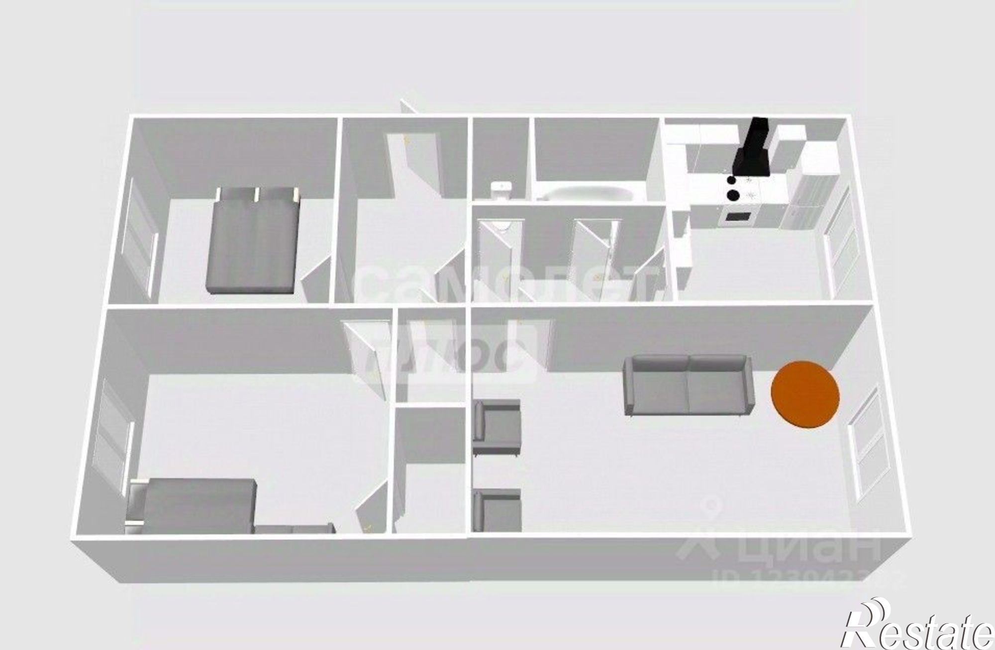 Купить квартиру за 7 190 000 рублей на Московская улица, 5