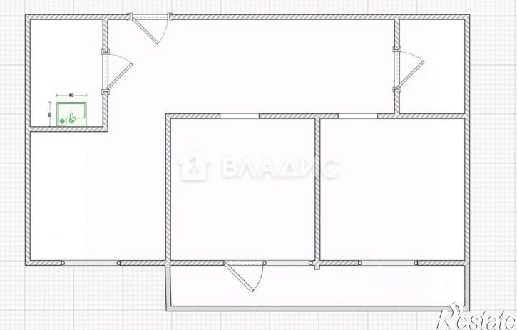 2-комн квартира ул Измайлова, 66,  д. 66