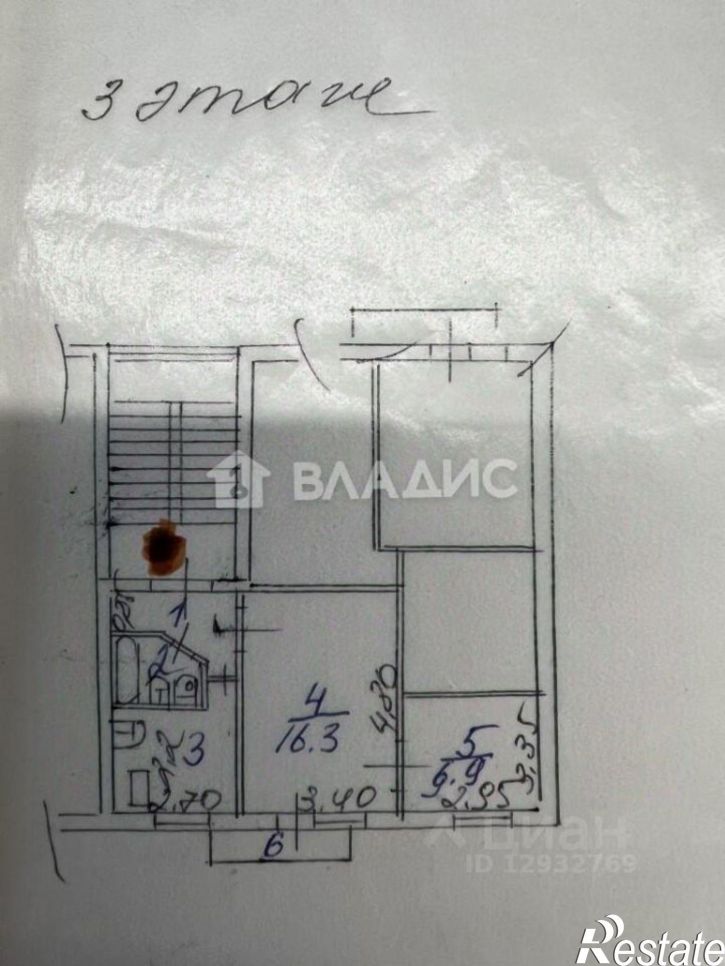 2-комн квартира ул Калинина, 82,  д. 82