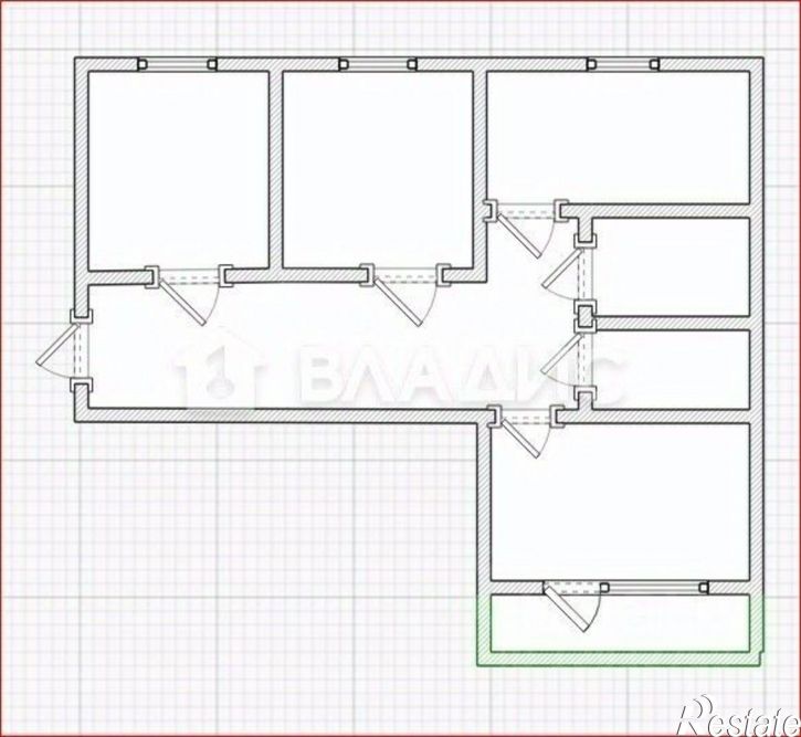 3-комн квартира ул Лядова, 54,  д. 54