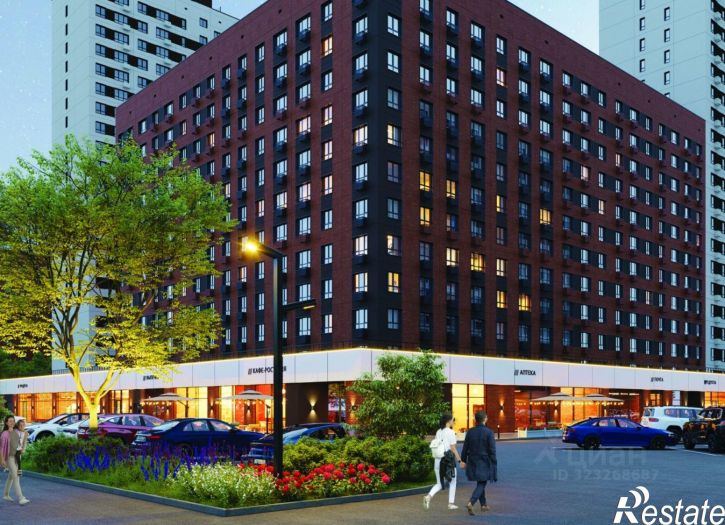 4-комн квартира в новом доме улица Баталина