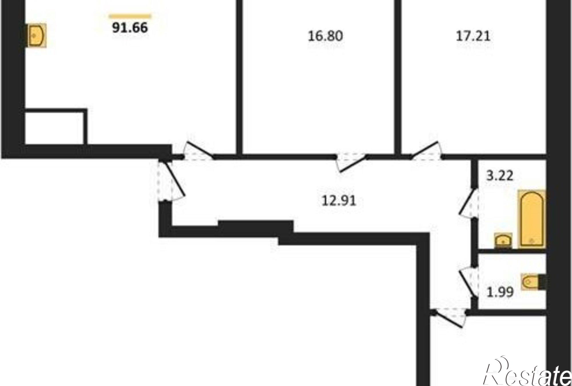 Купить квартиру за 8 593 000 рублей на ул Маресьева, 20