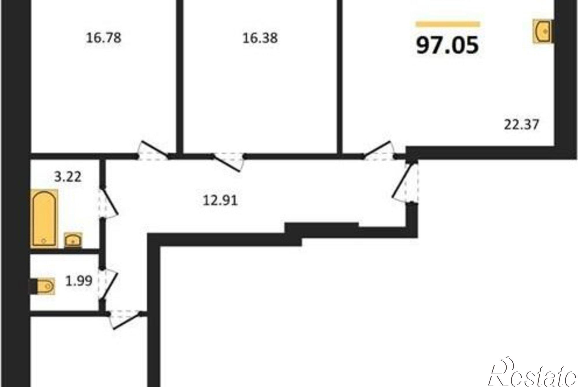 Купить квартиру за 8 713 000 рублей на ул Маресьева, 20