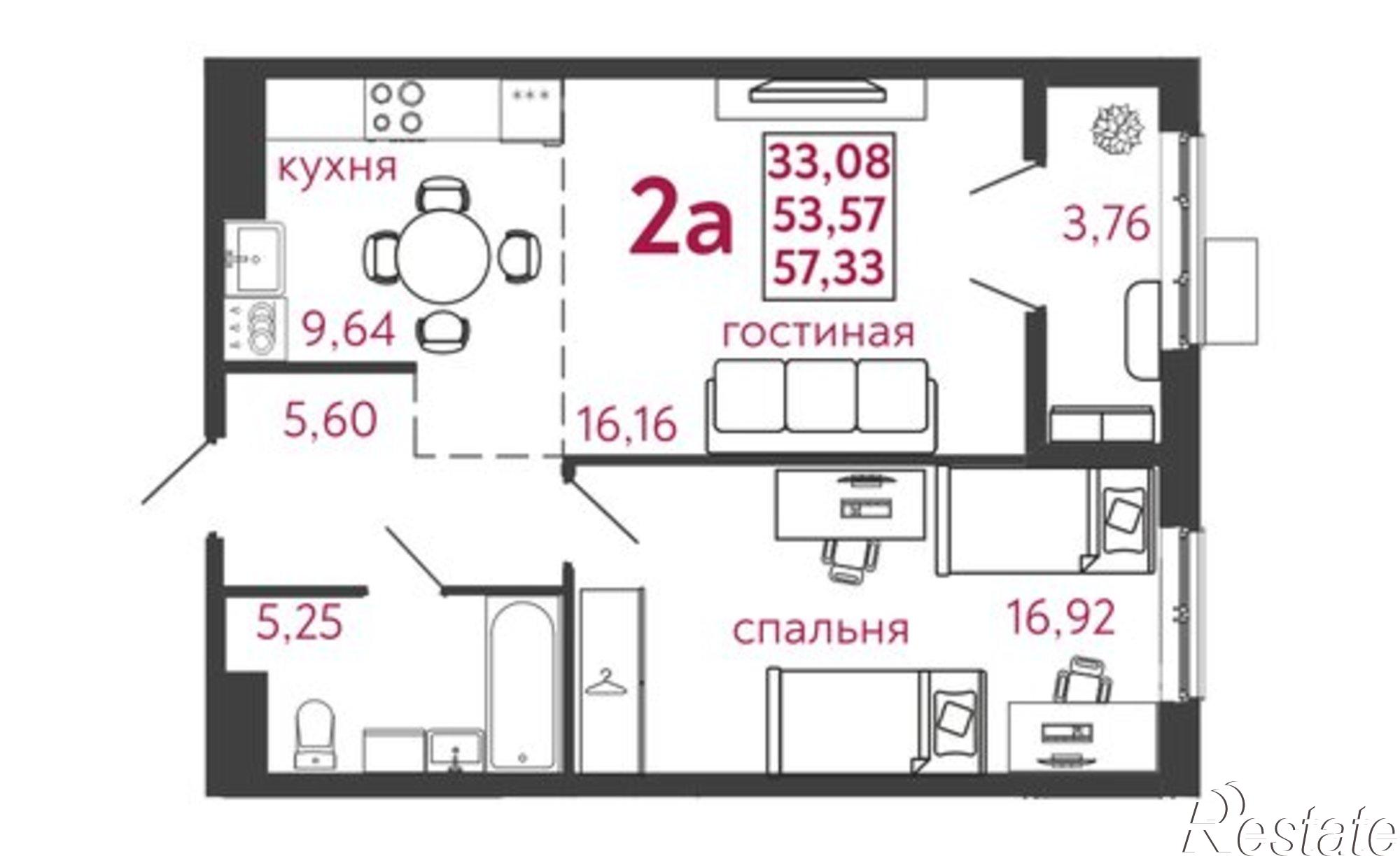 Купить квартиру за 5 100 000 рублей на Железнодорожный район, микрорайон Пенза-2