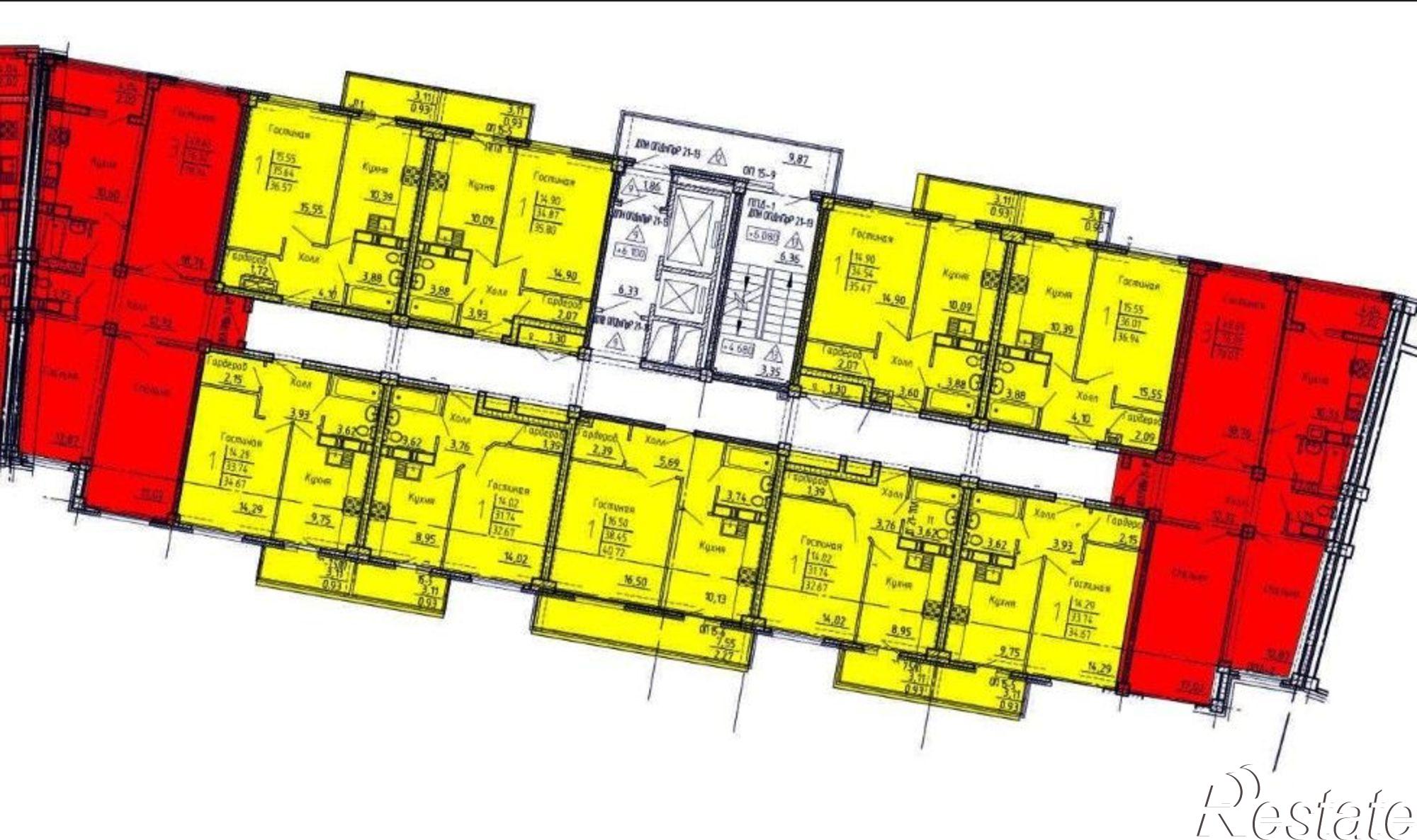 Купить квартиру за 5 938 640 рублей на улица Генерала Глазунова, 6