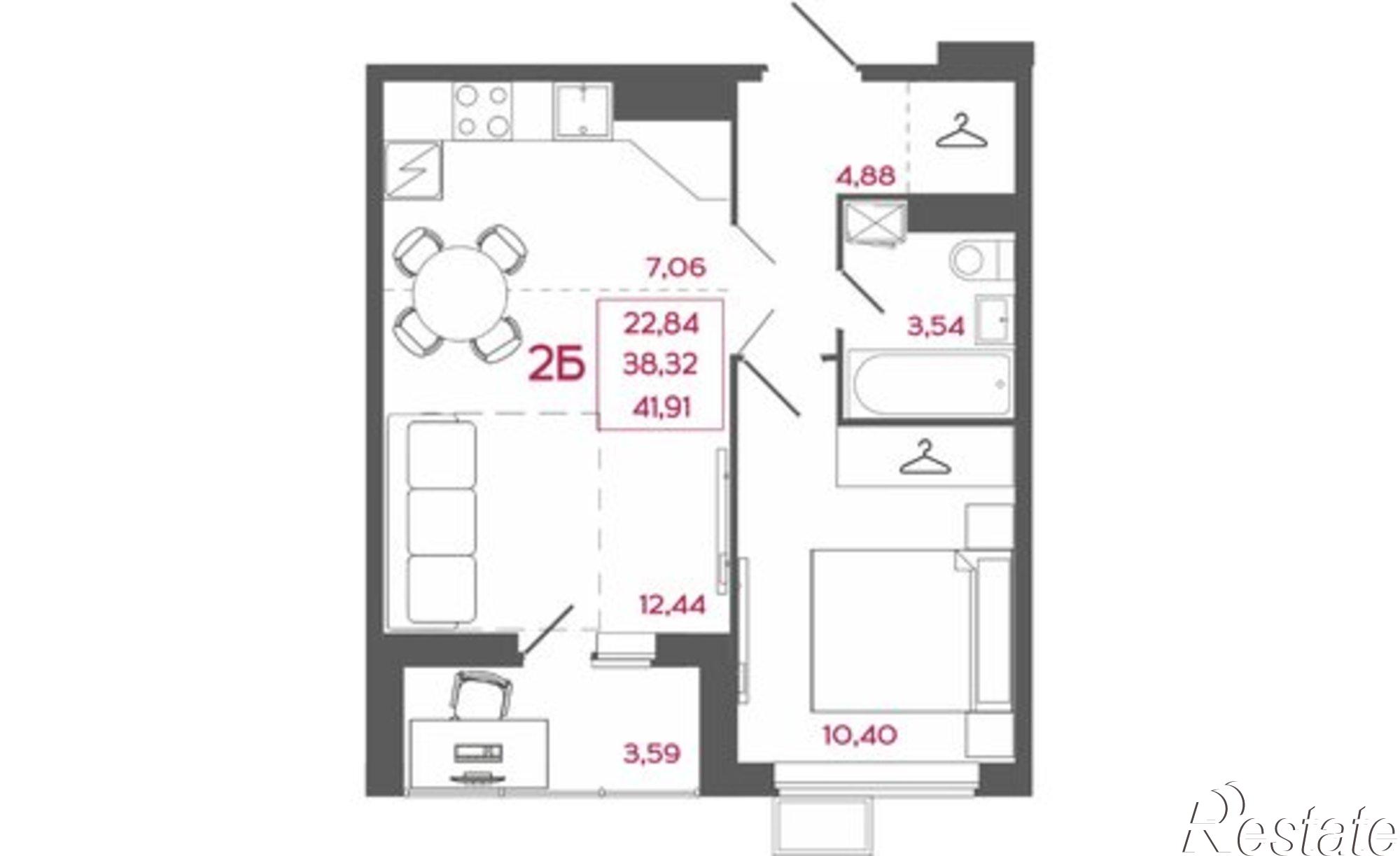 Купить квартиру за 3 690 000 рублей на ул Ново-Казанская, 16