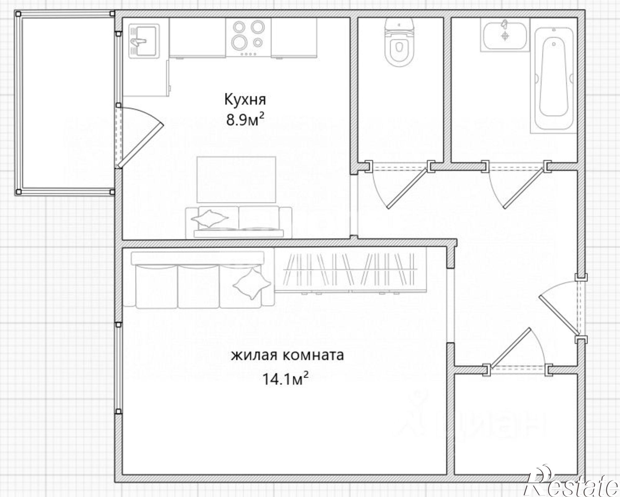 Купить квартиру за 3 650 000 рублей на ул Терновского, 203