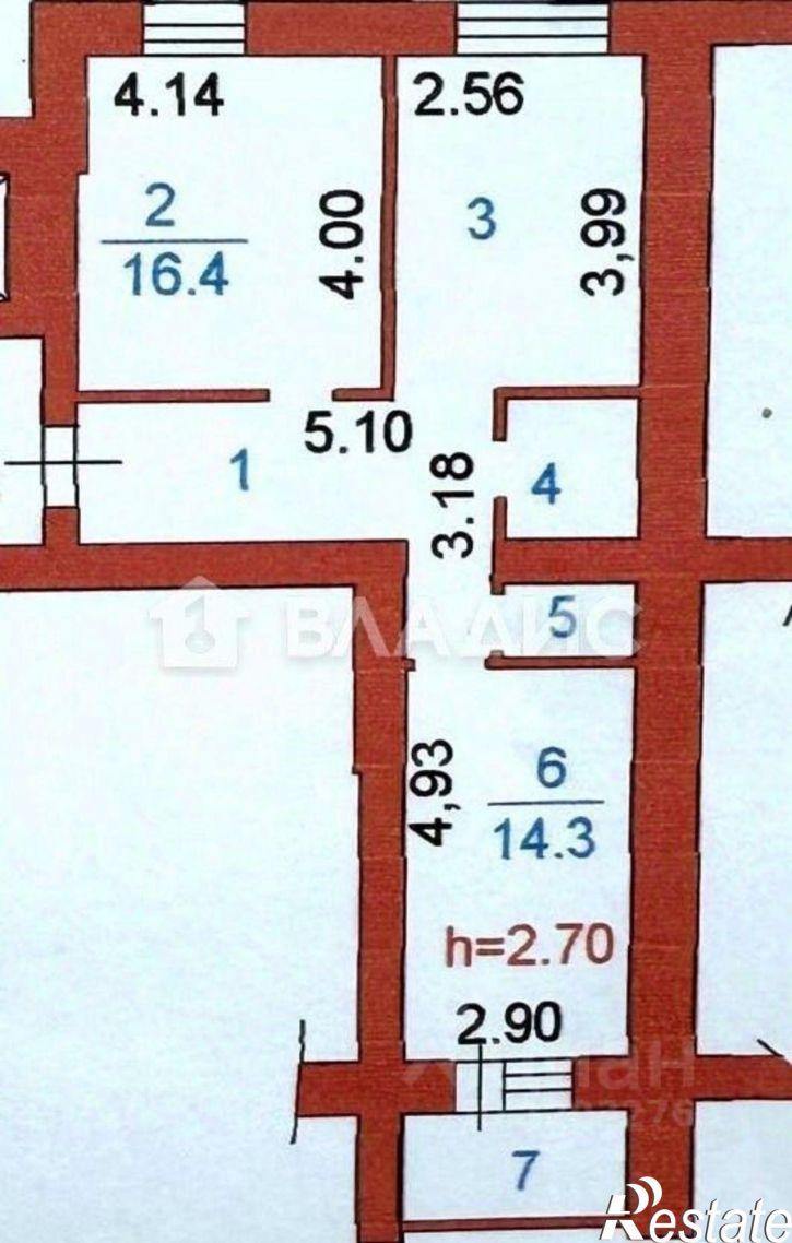 2-комн квартира улица Антонова, 16,  д. 16