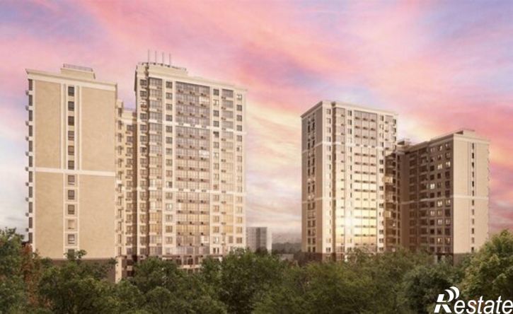 3-комн квартира в новом доме Тепличная улица, 1А,  д. 1А