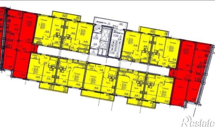 3-комн квартира в новом доме улица Генерала Глазунова, 6