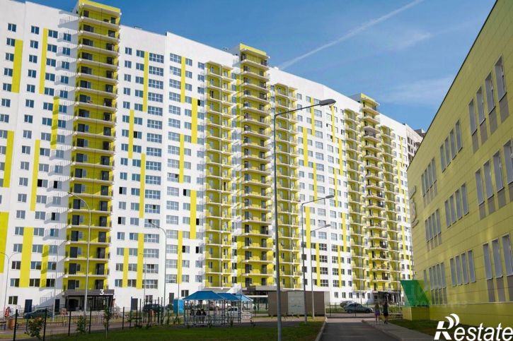 3-комн квартира в новом доме улица Генерала Глазунова, 6