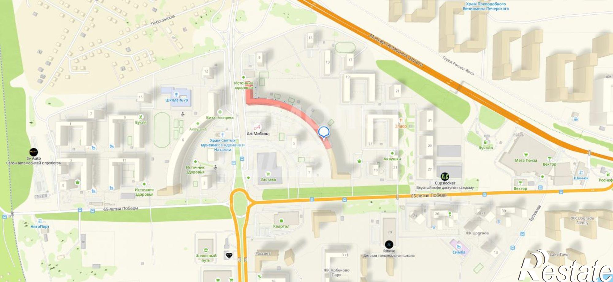 Сдать квартиру за 19 000 рублей на ул Генерала Глазунова, 11