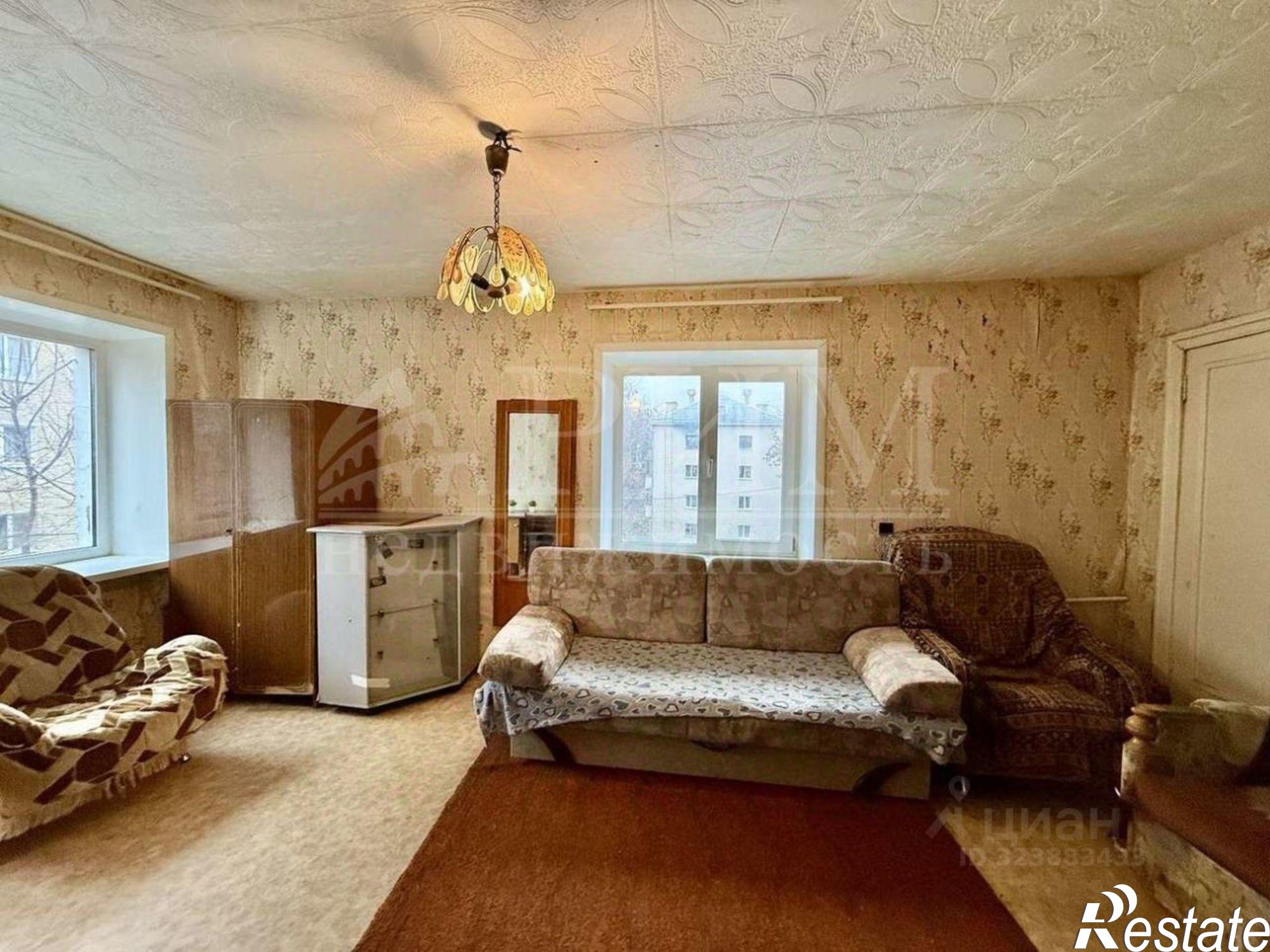 Купить квартиру за 2 390 000 рублей на ул Луначарского, 34А