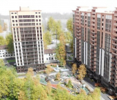 1-комн, 41кв м, этаж 13/16 ул Комсомольская, 11