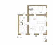 2-комн, 90 кв м, этаж 11/12 проезд Свердлова 2-й, 27