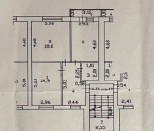 2-комн, 62кв м, этаж 3/3 ул Высокая, 5