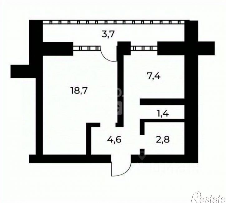 1-комн квартира ул Совхоз-техникум, 3,  д. 3