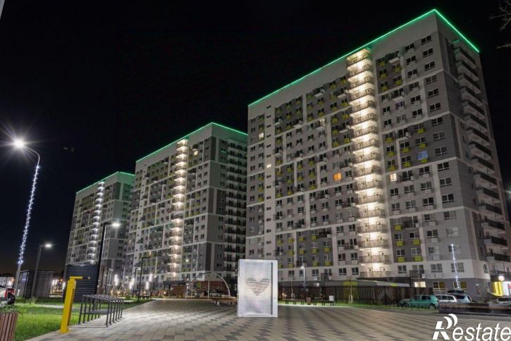 3-комн квартира в новом доме ул Генерала Глазунова, 6,  д. 6