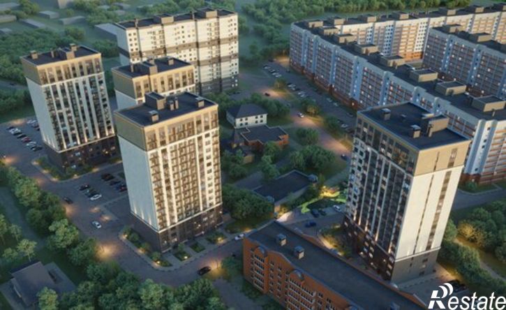 1-комн квартира в новом доме ул Ново-Казанская, 16,  д. 16