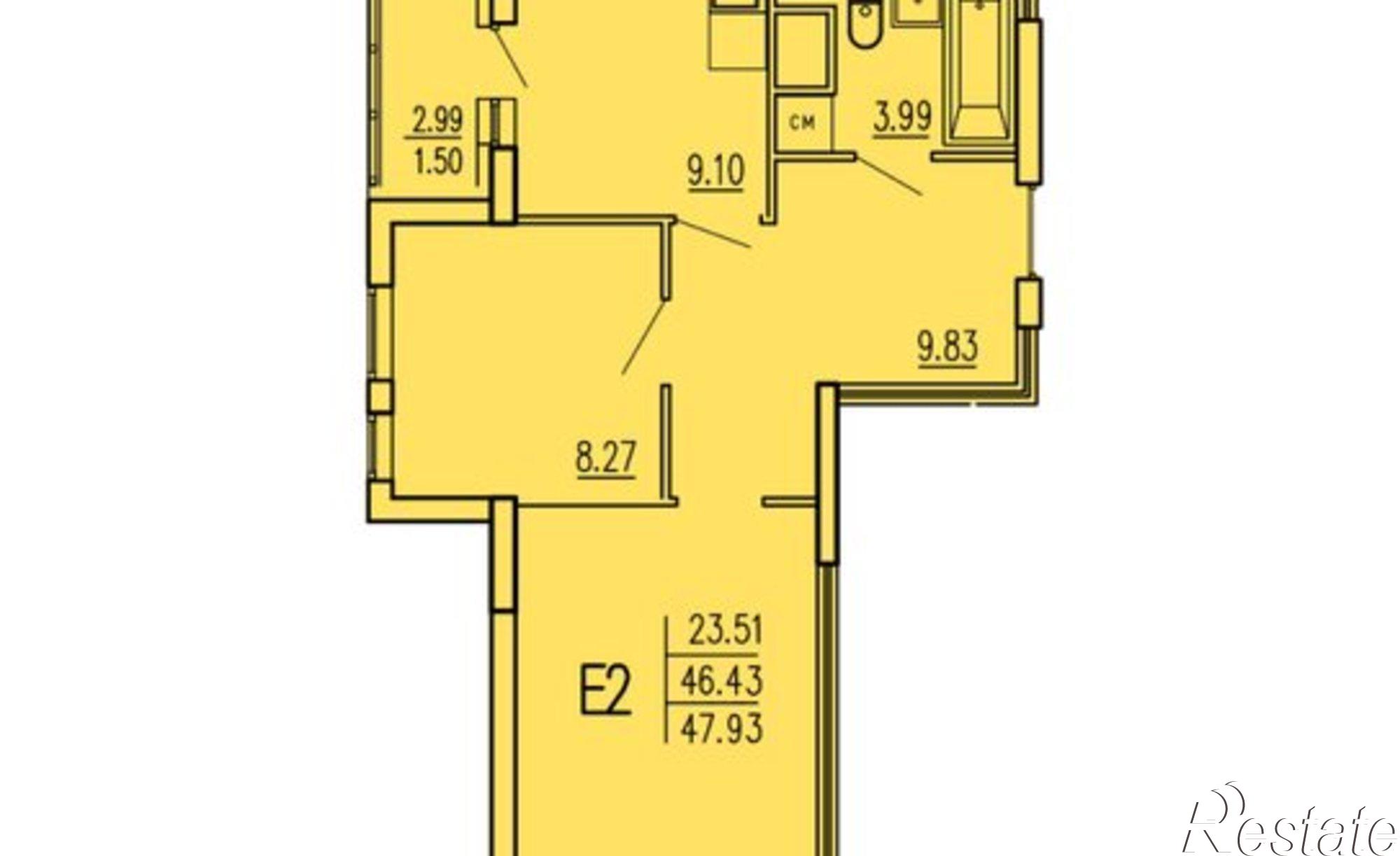 Купить квартиру за 4 736 800 рублей на улица Кордон Студёный, 47