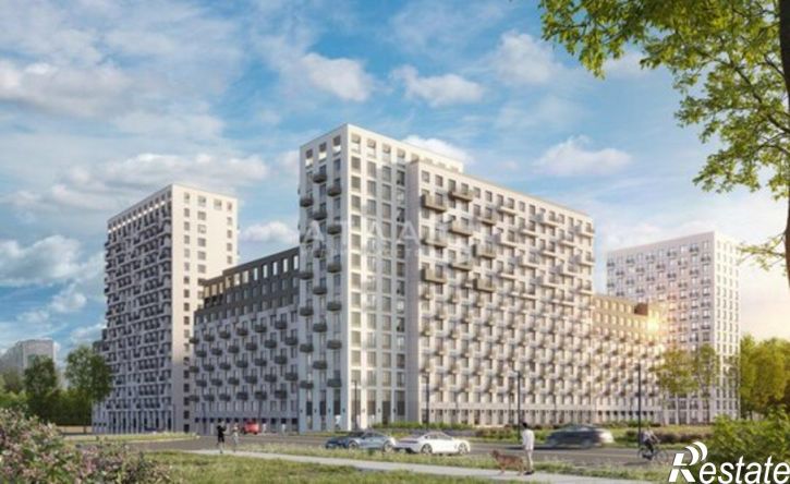 2-комн квартира в новом доме ЖК Гагарин Парк