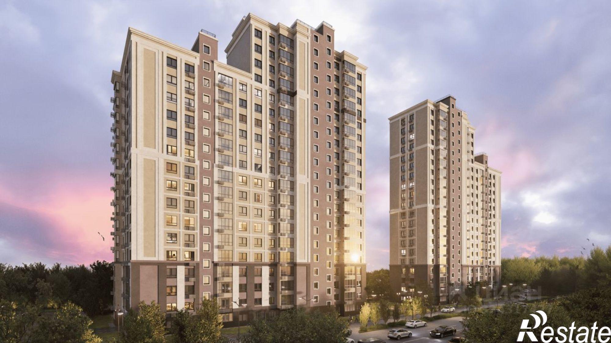 Купить квартиру за 4 965 190 рублей на ул Тепличная, 1А