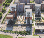 2-комн, 72 кв м, этаж 7/18 ул Бородина, 2А