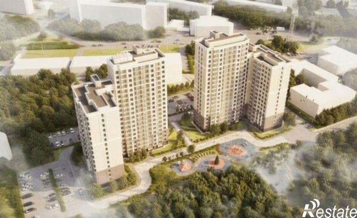 2-комн квартира в новом доме ул Тепличная, 1А,  д. 1А