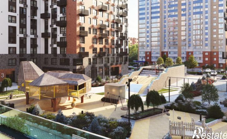 3-комн квартира в новом доме ул Бородина, 2А,  д. 2А