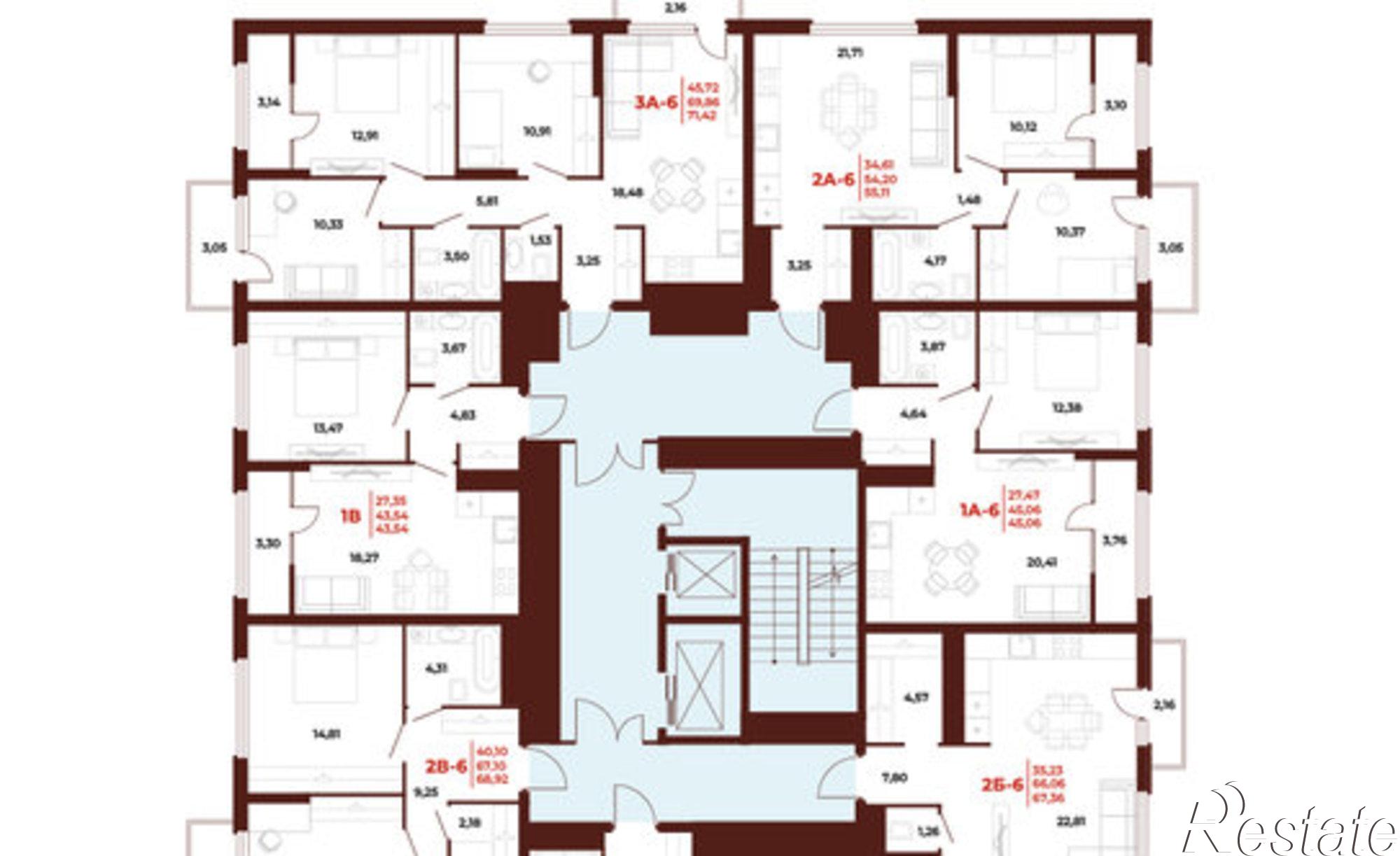 Купить квартиру за 5 684 420 рублей на ул Бородина, 2А