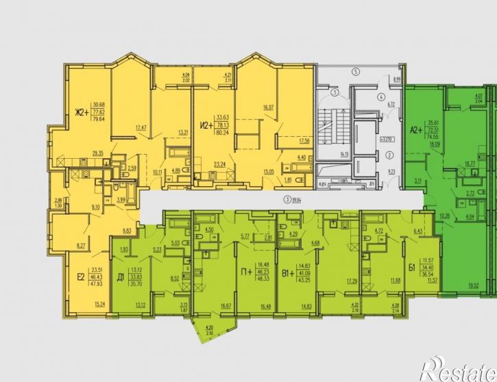 2-комн квартира в новом доме ул Кордон Студеный, 41А,  д. 41А