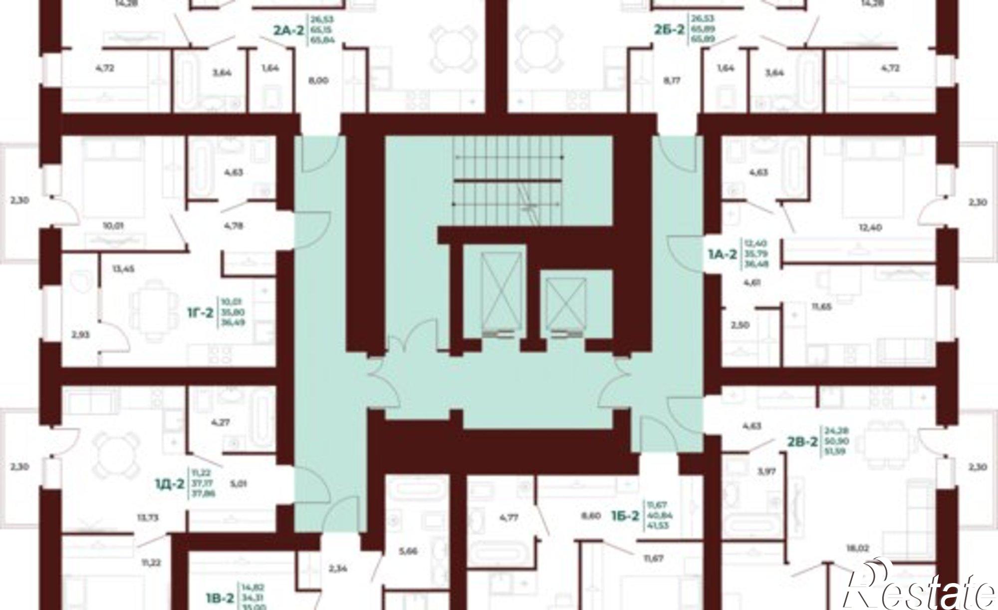 Купить квартиру за 5 433 150 рублей на пр-кт Строителей, 21А 1