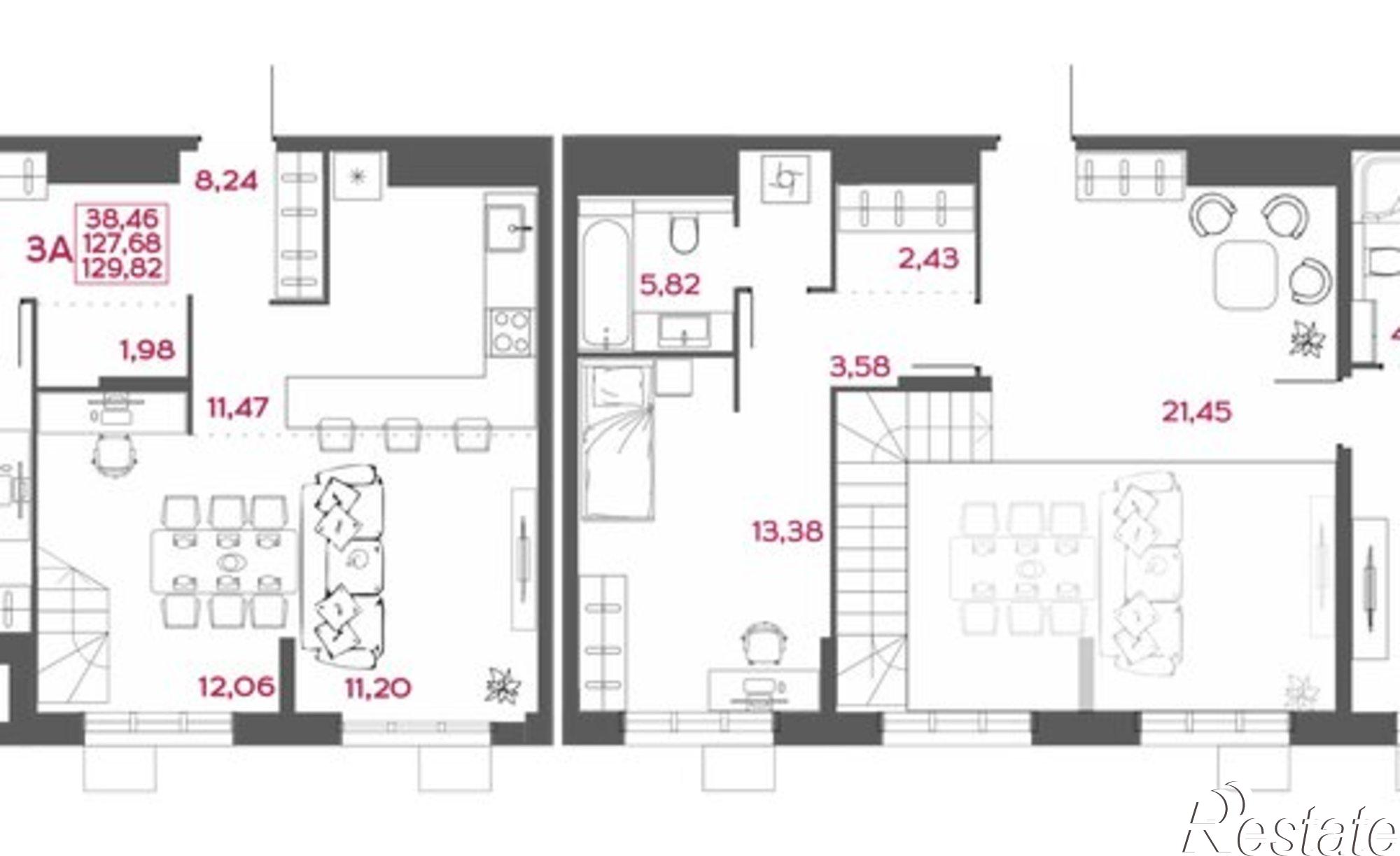 Купить квартиру за 15 578 400 рублей на ул Пожарского, 10