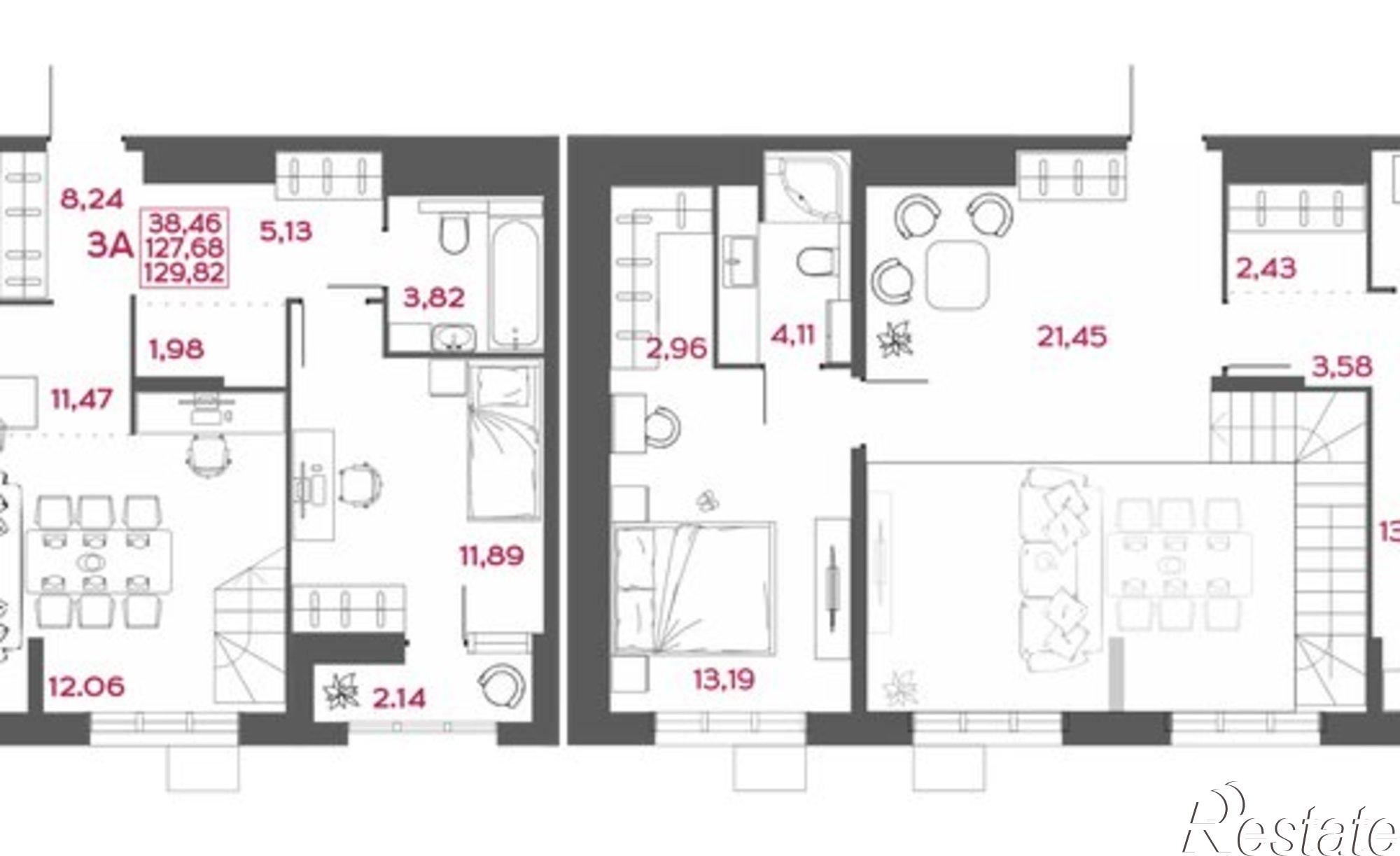 Купить квартиру за 15 578 400 рублей на ул Пожарского, 10