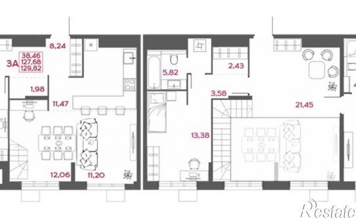 3-комн квартира в новом доме ул Пожарского, 10,  д. 10