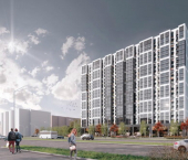 2-комн, 75кв м, этаж 18/20 ул Лозицкой, 1А