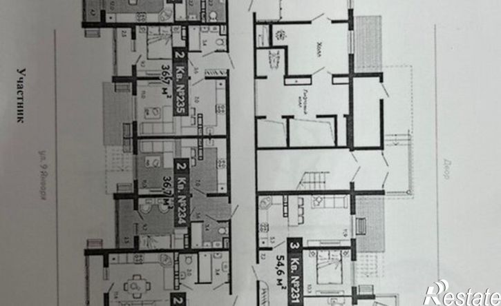 2-комн квартира в новом доме ул Крупской, 8,  д. 8