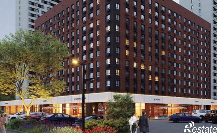 1-комн квартира в новом доме улица Антонова, 3Е