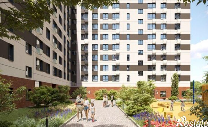 1-комн квартира в новом доме улица Антонова, 3Е