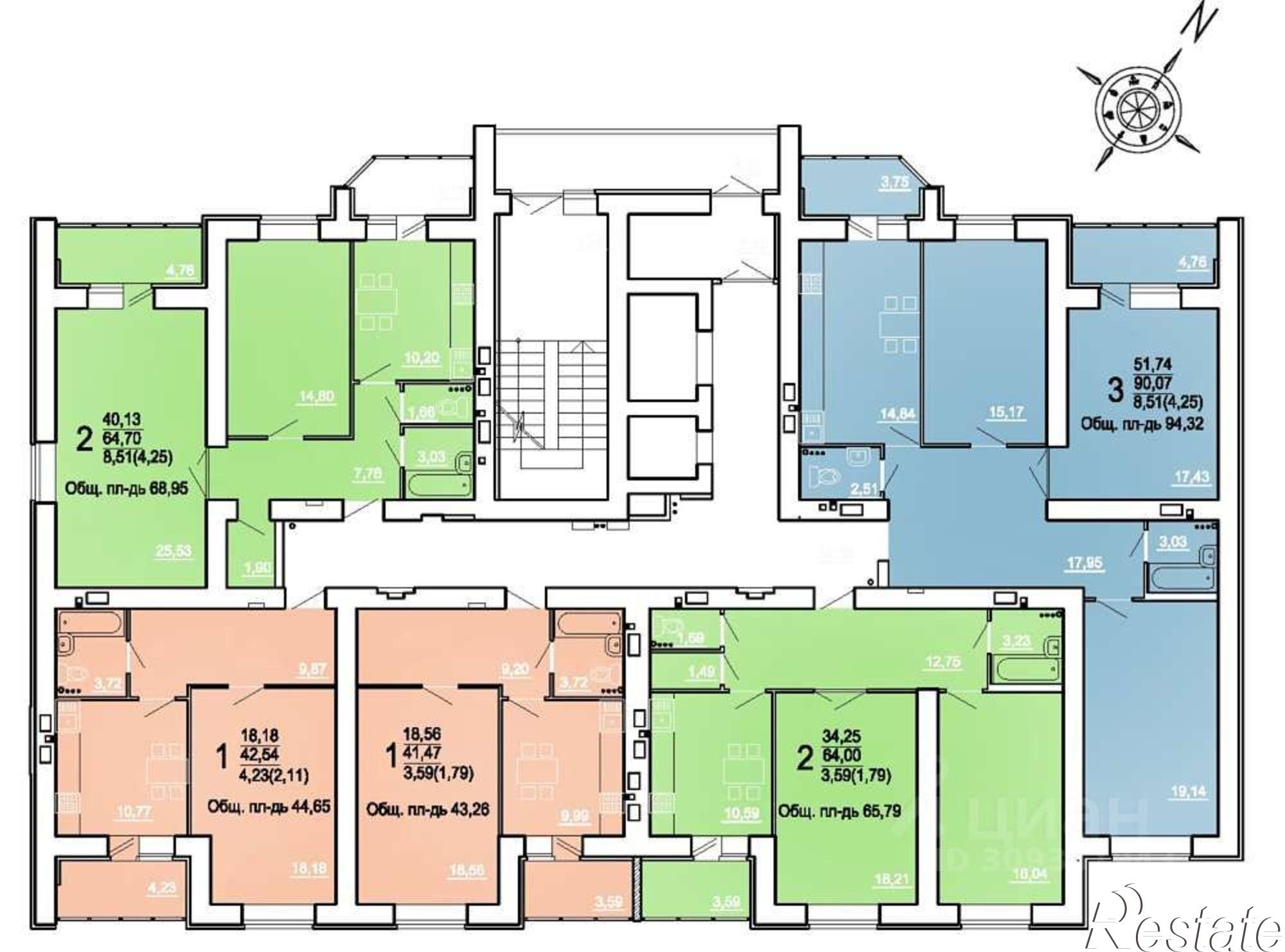 Купить квартиру за 7 000 000 рублей на ул Тамбовская, 1Б