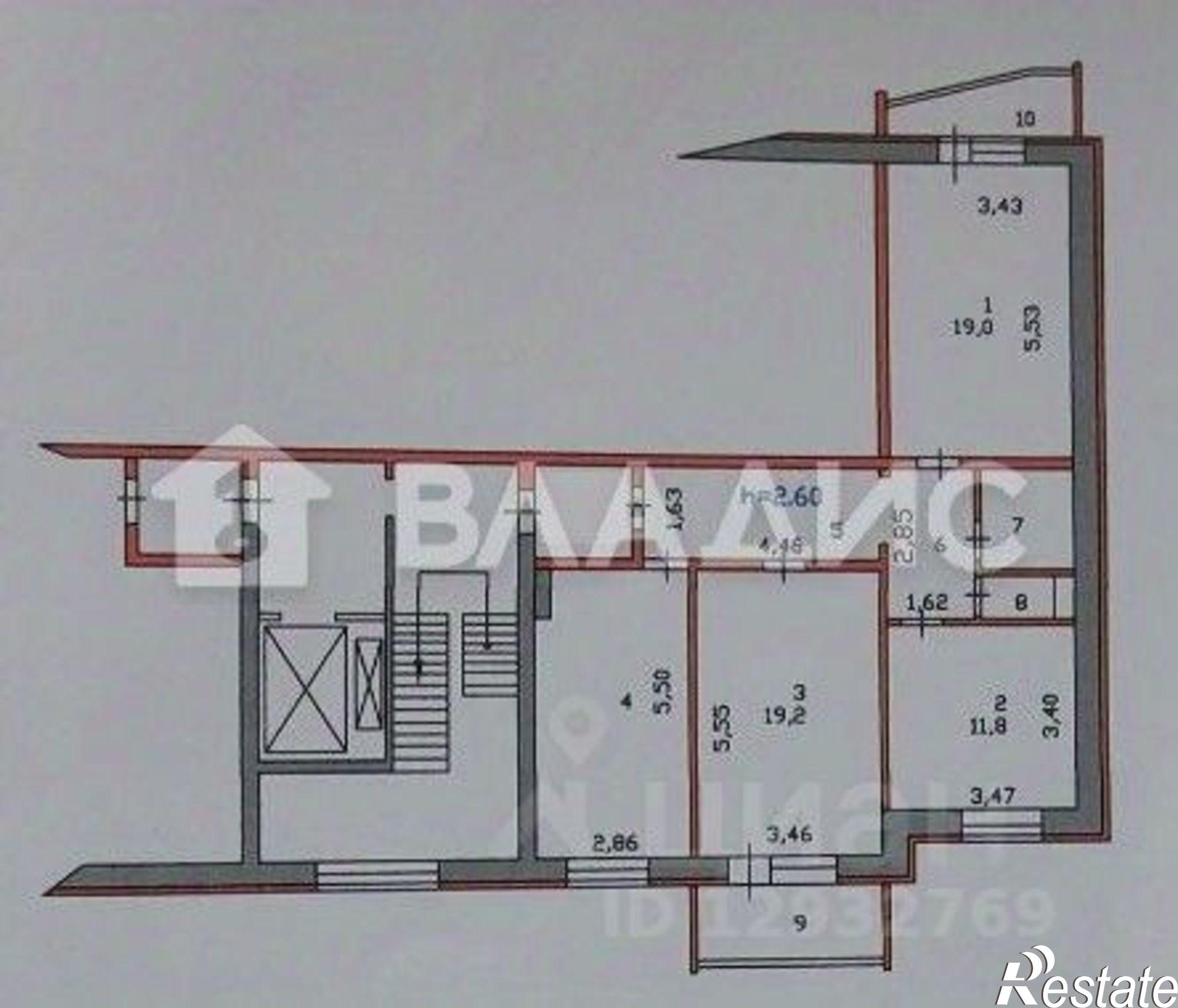 Купить квартиру за 6 900 000 рублей на ул Тепличная, 35