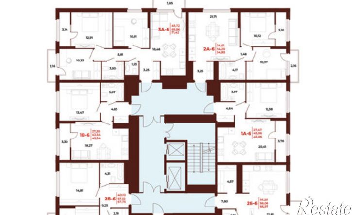 2-комн квартира в новом доме ул Бородина, 2А,  д. 2А