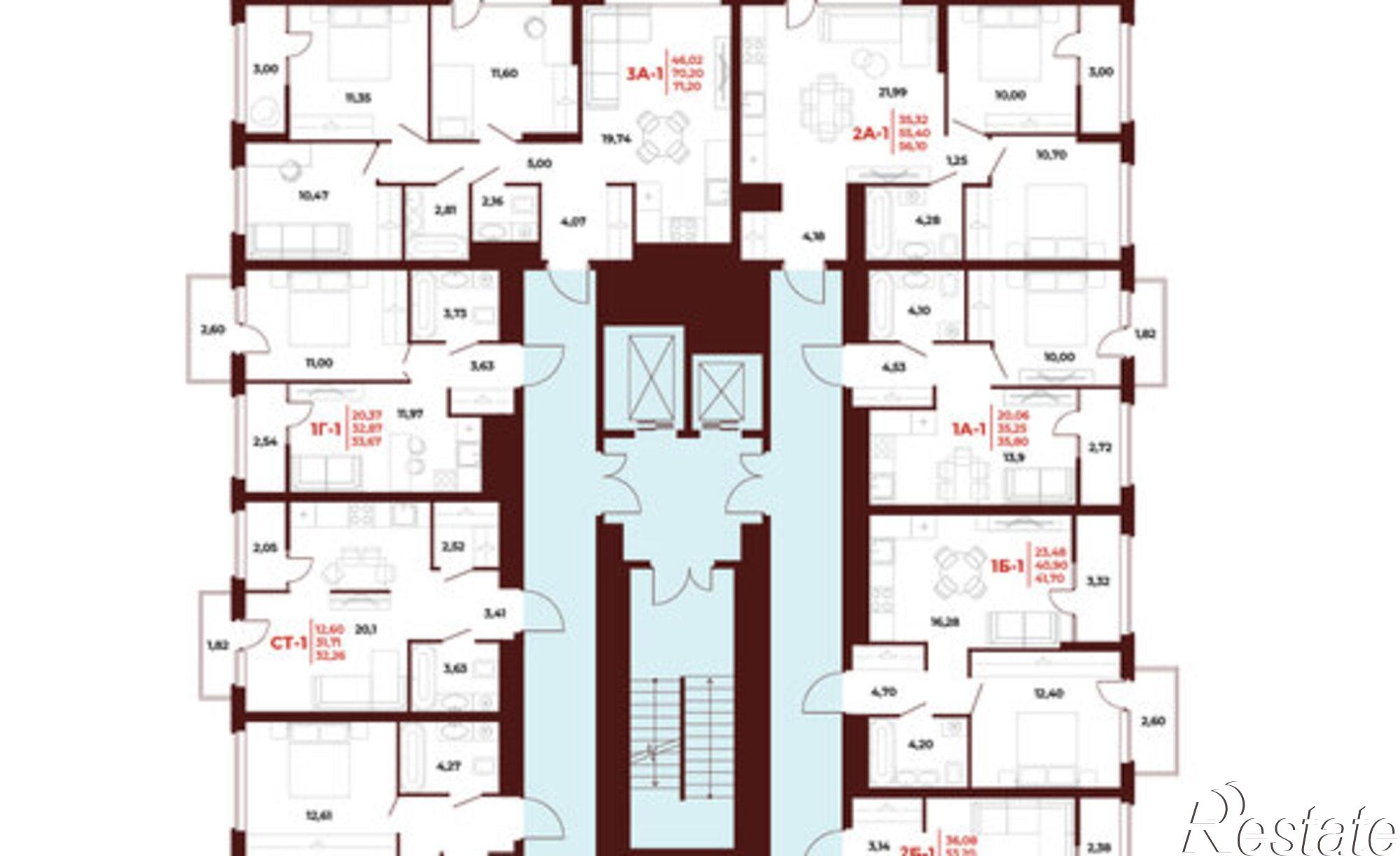 Купить квартиру за 5 587 800 рублей на ул Бородина, 2А