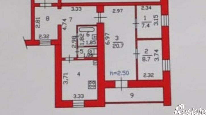 3-комн квартира пр-кт Строителей, 70,  д. 70