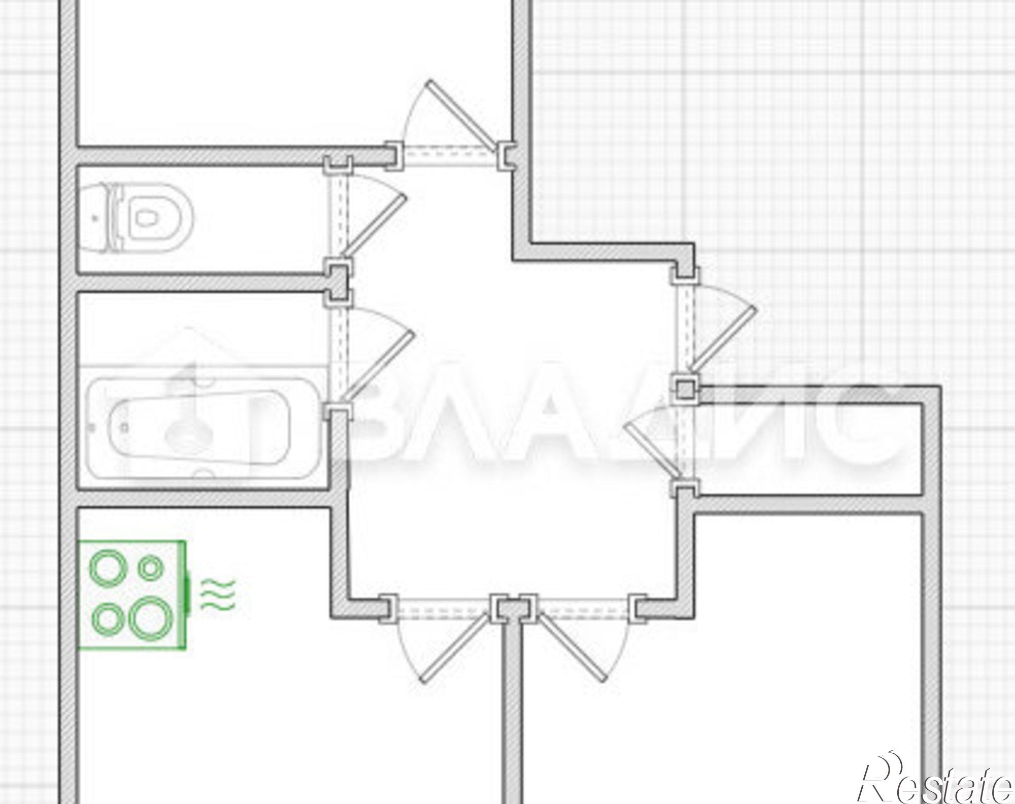 Купить квартиру за 7 750 000 рублей на ул Лозицкой, 6