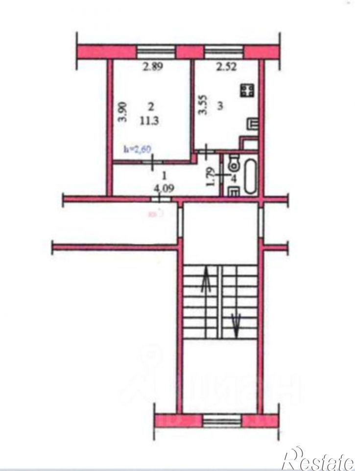 1-комн квартира ул Долгорукова, 96,  д. 96