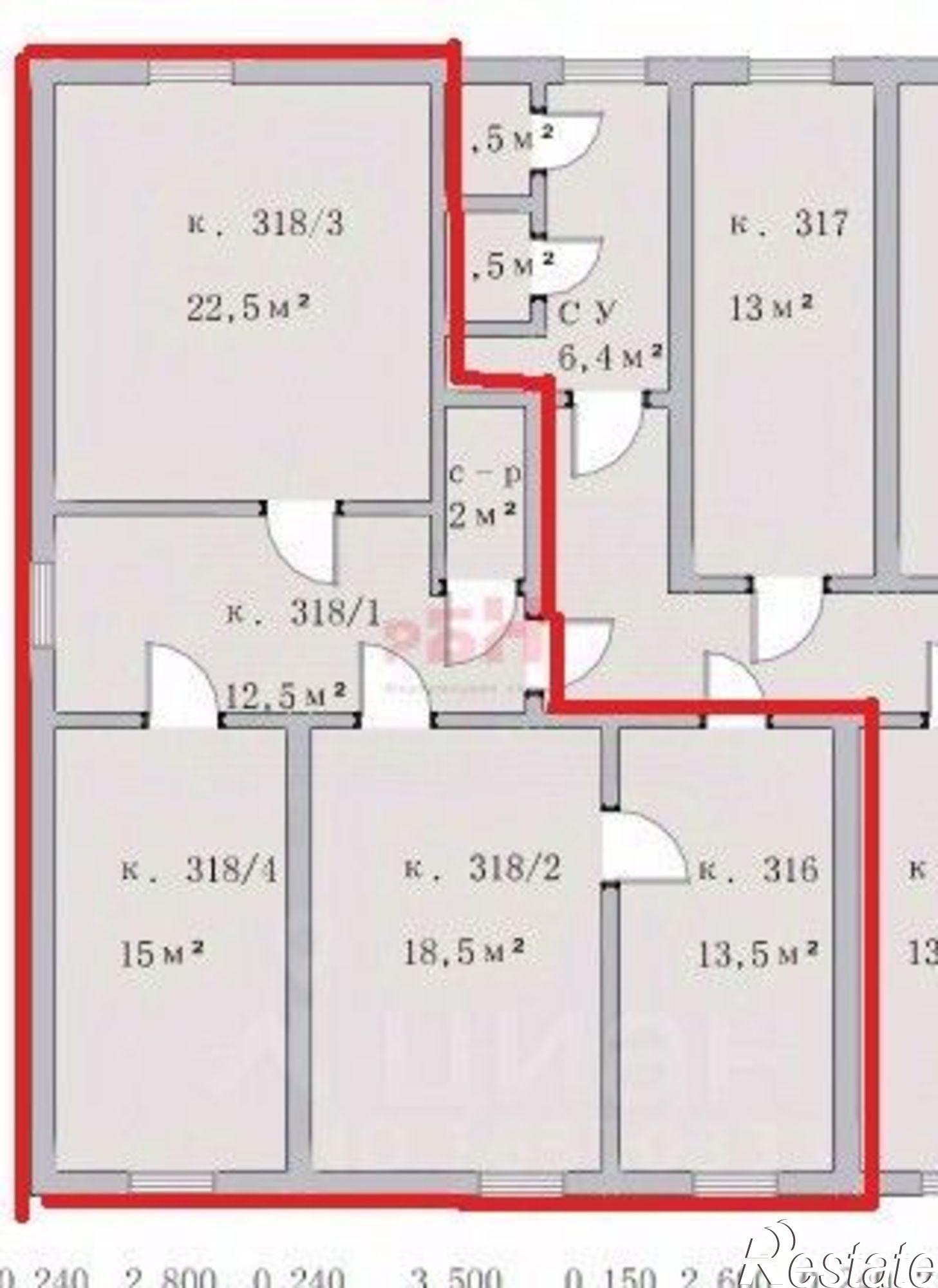 Сдать офис, помещение под офис за 67 200 рублей на ул Ударная, 18